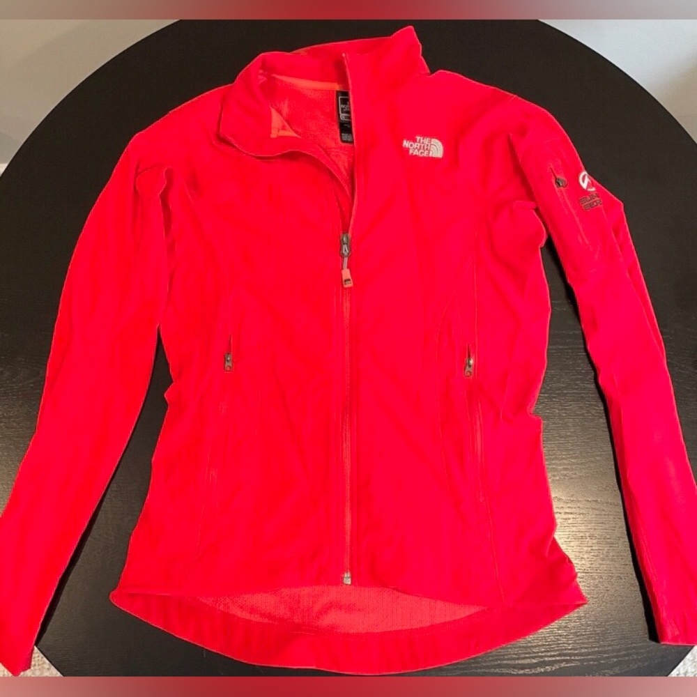 The Northface Summit series soft shell windbreaker midlayer Small
